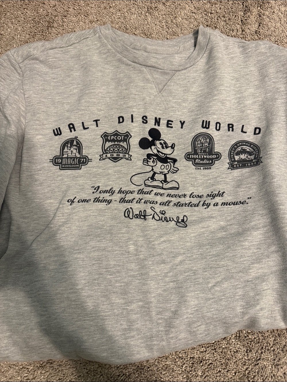 Disney World Sweatshirt
